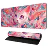 Alfombrilla de Ratón de Gato de Dibujos Animados, Suministro Directo del Fabricante, Impresa por Calor, Impermeable, Alfombrilla Antideslizante para Escritorio, Tamaño y Logo Personalizables, Alfombrilla para Gaming