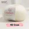 Comercio exterior hilo de mohair de bebé sudafricano para tejer a mano ganchillo DIY hilo fino hilo de mohair de seda ovillo de caballito de mar venta al por mayor