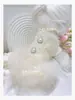 Ropa Perro Pequeño Malzis Estilo Chanel Vestido Blanco Crema Gato Azul Gato Dibujo Gato Vestido Tutú Invierno Lana