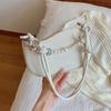 Bolso de Axila de Moda Estilo Coreano para Mujer 2026 Nuevo Versátil de Gama Alta Bolso de Hombro Bolso de Mano con Cadena de Perlas Bolso Cruzado