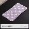 Tecido de tricô roxo para tapete de chá porta-copos de tecido mesa de bolhas secas caminho de mesa toalha de mesa de chá alto valor de cor acessórios para conjunto de chá pano bordado para cerimônia do chá