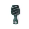 Mini Peine de Bolsillo Portátil con Cerdas Pequeño Peine Costilla de Cresta Alta Esponjosa Peine Hueco con Cerdas Doradas Galvanizadas