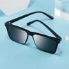 Gafas de Sol para Hombre de Estilo Nuevo y Moderno Gafas de Sol HD Polarizadas Conducción Mismo Estilo Plano Espejo Gafas con Sentido Avanzado para Mujer