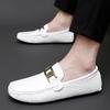 Nuevos Mocasines de Hombre Otoño 2026 Talla Grande Slip-On Casuales Zapatos de Piel para Hombre