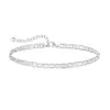 Pulsera de Cadena de Bolas de Acero Inoxidable Amazon para Mujer, Estilo Europeo y Americano, Cadena Simple, Cadena Serpiente Plana, Cadena Eslabón Ovalado, Set Versátil de Joyería