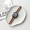 Pulseira de Relógio de Aço Inoxidável com Coração de Oito Caracteres Adequada para Apple Watch 8910 Geração iWatch S11 Pulseira de Metal em Liga de Zinco