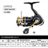 Carretilha Dawa 23/26 Crossfire para Pesca com Iscas Artificiais, com Lançamento de Longa Distância e Carretel de Metal