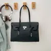 Bolsa de Ombro de Gelatina de Alto Padrão Estilo Coreano, Fresca e Fashion, Simples e de Grande Capacidade, Bolsa de Mão Estilo Feminino