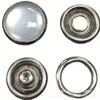 Atacado de Fábrica Botões de Metal de Cinco Garras, Botões de Rebite, Botões de Pressão Sem Costura, Botões Perolados de Cinco Garras para Roupas