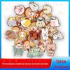 Adesivos de desenho animado personalizados à prova d'água adesivos de expressão de desenho animado adesivos para copo de água adesivo de pet transparente adesivos de vedação personalizados