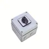 Interruptor de Transferencia Impermeable IP66 Estándar Australiano Combinación con Generador Botón de Interruptor Rotatorio Monofásico Nueva Zelanda