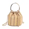 Bolso Cubo con Borlas Incrustadas de Diamantes Estilo Nuevo Transfronterizo, Bolso de Mano de Diamantes para la Noche, Bolso de Mano con Perlas y Pedrería, Bolso Cruzado