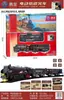 Juguete de vía de tren eléctrico simulado transfronterizo, modelo de tren de alta velocidad estilo antiguo, set de tren de vapor retro