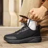 Zapatos de talla grande de horma ancha transfronterizos, zapatos de puntera ancha, zapatillas de punto flyknit para hombres jóvenes, zapatos barefoot de arco cero, transpirables y ligeros para correr