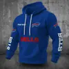 Jerseys de equipo transfronterizos europeos y americanos de talla grande, estampado digital 3D, corte holgado, con cremallera, con capucha, sudaderas deportivas, sudaderas de invierno