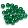 Contas de esmeralda contas soltas esmeralda 6mm contas meio furo furo passante pedra bruta acessórios de joalheria contas para brinco DIY