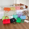 Bolsa de Ombro de Gelatina de Alto Padrão Estilo Coreano, Fresca e Fashion, Simples e de Grande Capacidade, Bolsa de Mão Estilo Feminino