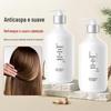 Han Lunmei Shampoo de Limpeza para Cabelos Oleosos com Pena, Controle de Oleosidade, Maciez, Refrescante, Limpeza Profunda, Anticaspa, Anticoceira, Leite de Limpeza para Couro Cabeludo