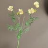 Pequeña flor de gesang de una sola rama simulada, cosmos, pastoral, para casa, modelo, habitación, hotel, accesorios de fotografía, flores artificiales decorativas