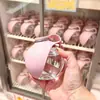 Botella de agua portátil para mascotas, taza de viaje para perros, botella de agua plegable transparente, dispensador de agua universal para gatos y perros, forma esférica