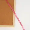 Ventas Directas de Fábrica Suministro en Stock Borde de Hilo Dorado y Plateado Colorido de 1 cm Encaje Ondulado Medianamente Curvo Accesorios para Ropa