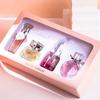 Perfume Caja de Regalo para Dama Set de Caja de Regalo de Cuatro Piezas Explosiones en Vivo Perfume para Hombre y Mujer Fresca Agua de Tocador Venta al por Mayor