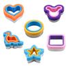 Molde de acero inoxidable para cortar y sellar bordes de pan de sándwich, molde para pan de desayuno infantil