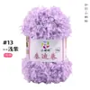 Hilo de Lana Rizada de Peluche de 50g Hilo de Bucle para Crochet DIY Bufanda Hecha a Mano Fábrica de Origen
