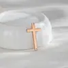 Pendente Cruz de Aço Inoxidável Mais Vendido Transfronteiriço Simples Banhado a Ouro DIY Joias Acessórios de Pulseira Prontos para Venda