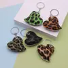 Acessórios de Cabelo DIY Transfronteiriços Grampo de Cabelo Tiara Material Pu Estampa de Leopardo Retrô Coração Acessórios de Roupa Acessórios de Joias Atacado