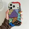 Funda de Teléfono Estilo Pop Patchwork de Venta Caliente en Comercio Exterior para iPhone 18 Pro Max, Antideslizante y Resistente al Desgaste, Funda de Teléfono de Nicho al por Mayor