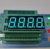Tubo Digital de 4 Dígitos de 0,56 Polegadas, Tela Digital de Luz Azul Gelo Positivo Comum, Display Digital de 4 Dígitos de Luz Azul de Dupla Fileira com 12 Pinos