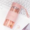 Mango Vidrio de Alto Valor de Color Borosilicato Alto Rompe-Té Tropical Taza Nuevo Cyber Celebridad Capa Única Taza de Agua Verano de Mujer