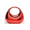 Bolsa Pequena de Acrílico Transfronteiriça, Fashion e Requintada, Bolsa de Ombro Feminina de Nicho, Cor Sólida Transparente para Noite, Moda de Rua