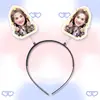 Yang Xiaolin diadema de primavera diadema accesorios para el cabello concierto periférico apoyo imagen mismo estilo periférico