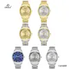 ORSGA Reloj de Moda para Hombre de Negocios Fuente de Fábrica Calendario en Vivo Luminoso Comercio Exterior Simple Cuarzo Dorado Reloj para Hombre