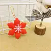 Paquete de Colgantes de Tela de Ciervo de Santa Claus Decoración Navideña Suministros para Vestidos Festivos de Hotel Centro Comercial
