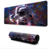 Mousepad astronauta espaço superdimensionado espessado tapete de mesa para jogos borda travada meninos e-sports japonês tapete de mesa para teclado de computador