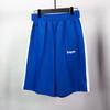 Shorts Laterais Arco-Íris de Anjo Masculino e Feminino Casal Esportivo Casual Respirável Secagem Rápida
