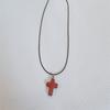 Pendente de estrela de jade natural personalidade de nicho cruz doce legal colar corrente de clavícula de obsidiana amantes