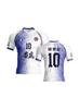 2025 Hunan Super League Xiangchao Camiseta de Manga Corta Raglán Secado Rápido Estampado Digital Versión de Visitante