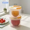Potes de armazenamento herméticos de grau alimentício BNBS para frutas, potes pequenos para uso doméstico para armazenar frutas secas e doces