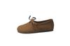 Sapatos de camurça vintage com dedo do pé redondo para mulheres na primavera e no outono Novos sapatos Burken para dedo grande Sapatos femininos Flat Slip-on Casual Pea Shoes