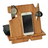 Soporte de Escritorio de Oficina de Madera Maciza para Carga Estante de Almacenamiento de Madera para Teléfono Móvil Reloj Almacenamiento Multiusos para Entrada Estante de Almacenamiento para Gafas