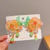 Accesorios para el Cabello Antiguos Super Inmortales Estilo Chino para Niñas Pinza de Pelo Paso a Paso con Borla Hanfu Infantil Adorno para el Cabello de Bebé de Primavera