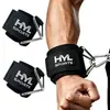 Banda de poder con hebilla metálica triangular, muñequera de entrenamiento de fuerza fitness SBR engrosada de 7 mm, disponible para venta al por mayor
