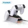 Soporte de Carga para Mando de Juego Dobe Base de Carga Ps5 Luz Ambiental RGB Base de Carga Doble Fabricante de Origen