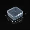 Venta Directa de Fábrica Caja de Plástico PP Rectangular Caja de Embalaje Transparente Caja Pequeña para Materiales Piezas Caja de Almacenamiento para Joyería con Tapa
