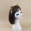 Suministro Exclusivo Transfronterizo de Accesorios para la Cabeza de Leopardo para Niños, Set de Fiesta de Accesorios para el Cabello, Diadema de Gato de Peluche con Estampado de Leopardo, Diadema de Halloween