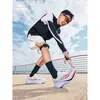 Chengying 4 Hongxing Erke Zapatos Deportivos Primavera Nuevos Zapatos de Correr para Hombre Zapatos Deportivos de Suela Blanda Zapatos de Correr para Jóvenes Absorción de Impactos